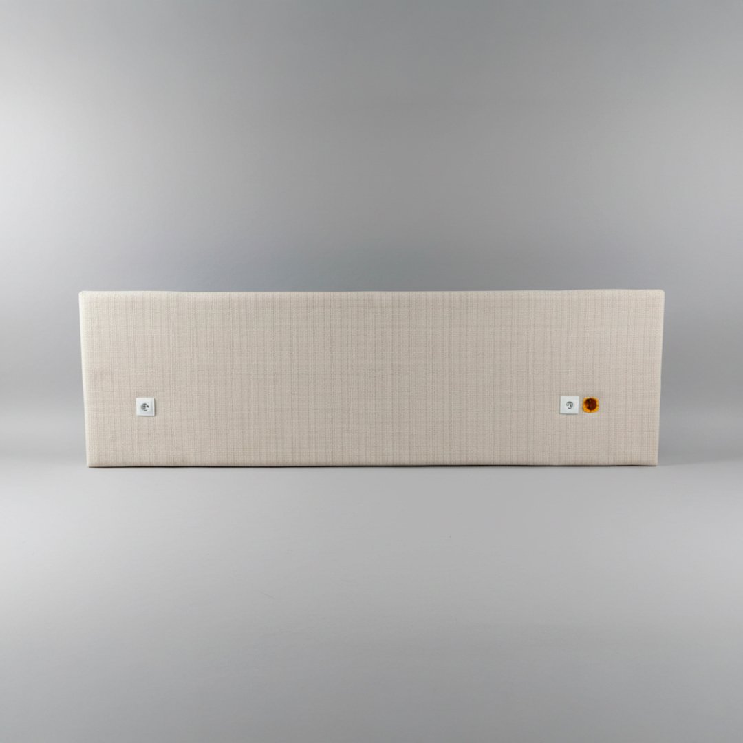 Cabeceira de Cama Bege 262x86 (c/defeito)