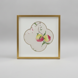 Quadro Pêssegos e Flor de Cerejeira