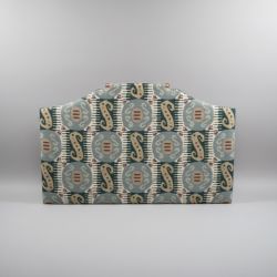 Cabeceira de Cama Tecido Padrão Multicolor