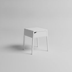 Mesa de Apoio em Madeira Branca