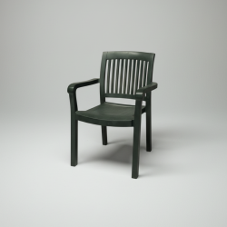 Cadeira de Plástico Verde