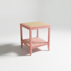 Mesa de Apoio com Tampo em Pedra Natural