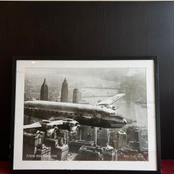 Fotografia vintage com moldura