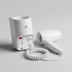 Secador de Cabelo Branco