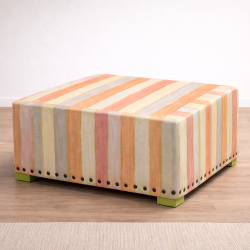 Mesa de Centro Listrada- Tons Laranja