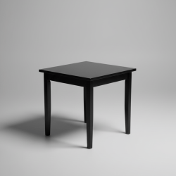 Mesa de apoio preta moderna