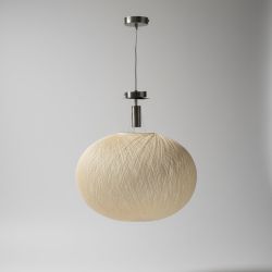 Candeeiro de Teto Cilíndrico Bege