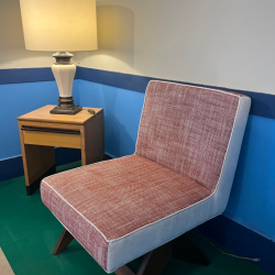 Poltrona lounge bicolor