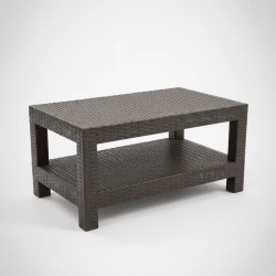 Mesa de centro em rattan sintético