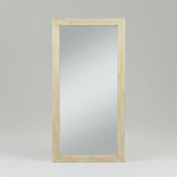 Espelho 130x60cm c/Moldura Amarelo