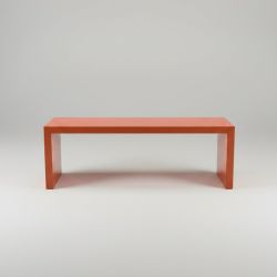 Mesa de Apoio em Madeira Laranja