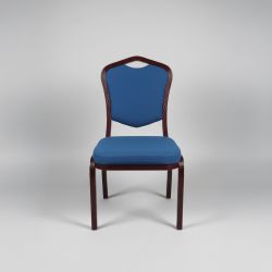 Cadeira de Veludo Azul