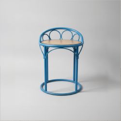 Banco Metálico Azul