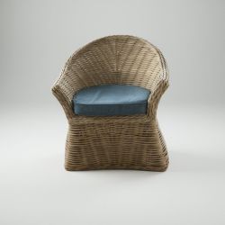 Poltrona de Vime Cálice