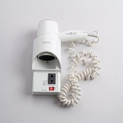 Secador de Cabelo de Parede Aliseo Branco