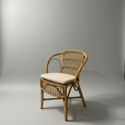 Cadeirão em Vime com Almofada