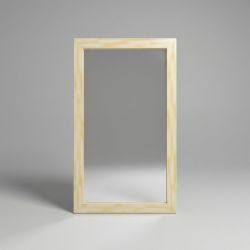 Espelho 100x65cm c/Moldura Amarelo