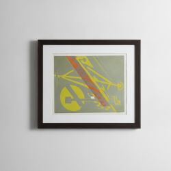 Serigrafia Abstrata de Espiga Pinto