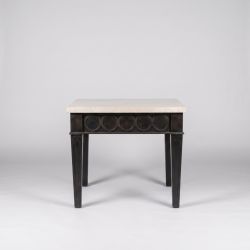Mesa de Centro em Madeira e Mármore