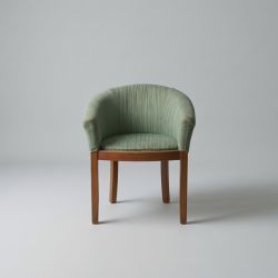 Poltrona em Tecido Verde