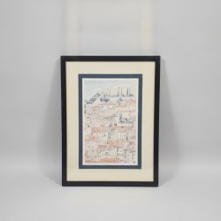 Quadro com Paisagem de Lisboa
