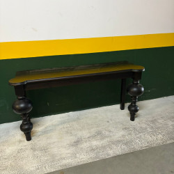 Consola em Madeira Preta | Estilo Clássico