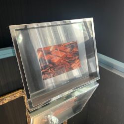 Moldura Metalica com Vidro