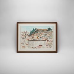 Quadro Vista do Castelo de Lisboa