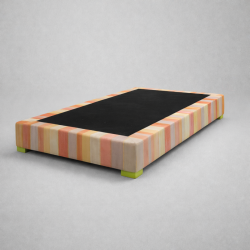 Sommier Estofado 90x200 – Tons Laranja