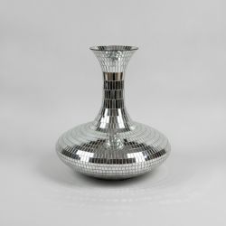 Vaso Balão em Mosaico Espelhado