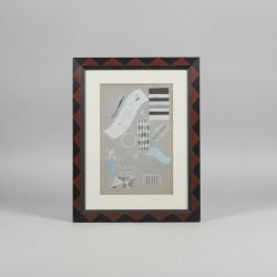 Quadro Composição Abstrata com Formas Geométricas