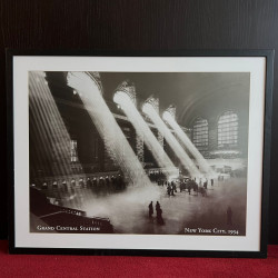 Fotografia histórica com moldura