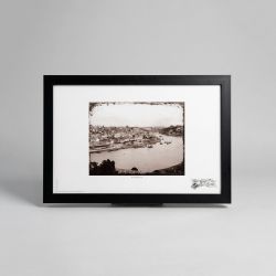 Quadro Fotografia Vintage com Moldura Preta