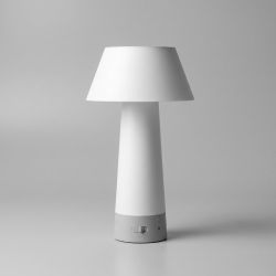 Candeeiro de Mesa Branco
