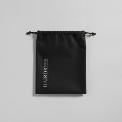 Saco para Secador de Cabelo Preto