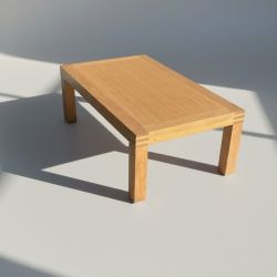 Mesa de Apoio Retangular em Madeira