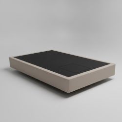 Sommier Estofado Bege 120x200