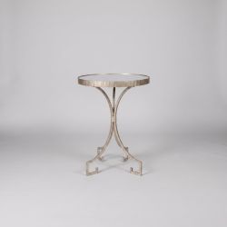 Mesa de Apoio Redonda em Metal