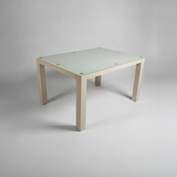Mesa de Centro em Madeira e Vidro