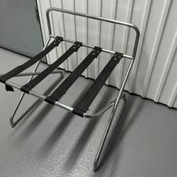 Porta malas desdobrável em metal