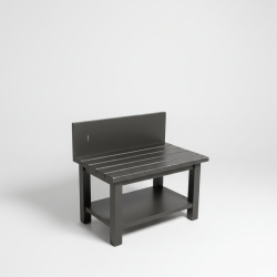 Porta malas tom cinza