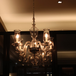 Lustre em vidro - Vista Alegre