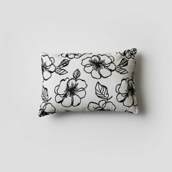 Almofada com Padrão Floral