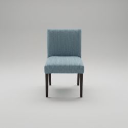 Cadeira de Jantar Tecido Azul