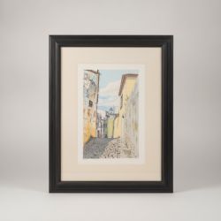 Quadro Decorativo c/Moldura Preta