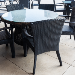 Mesas redondas para exterior