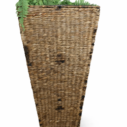 Vaso alto em Fibra Natural