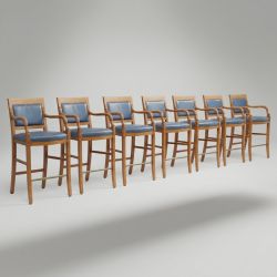 Conjunto de 10 Cadeiras de Bar