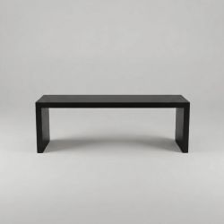 Mesa de Apoio em Madeira Preta