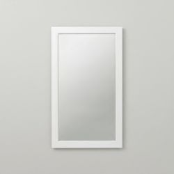 Espelho 100x65cm c/Moldura Branca